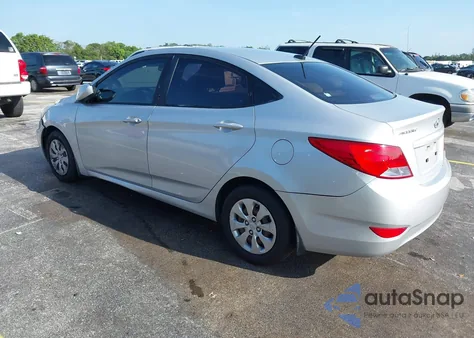 2016 Hyundai Accent Se z USA, uszkodzony, nr VIN KMHCT4AE8GU122187